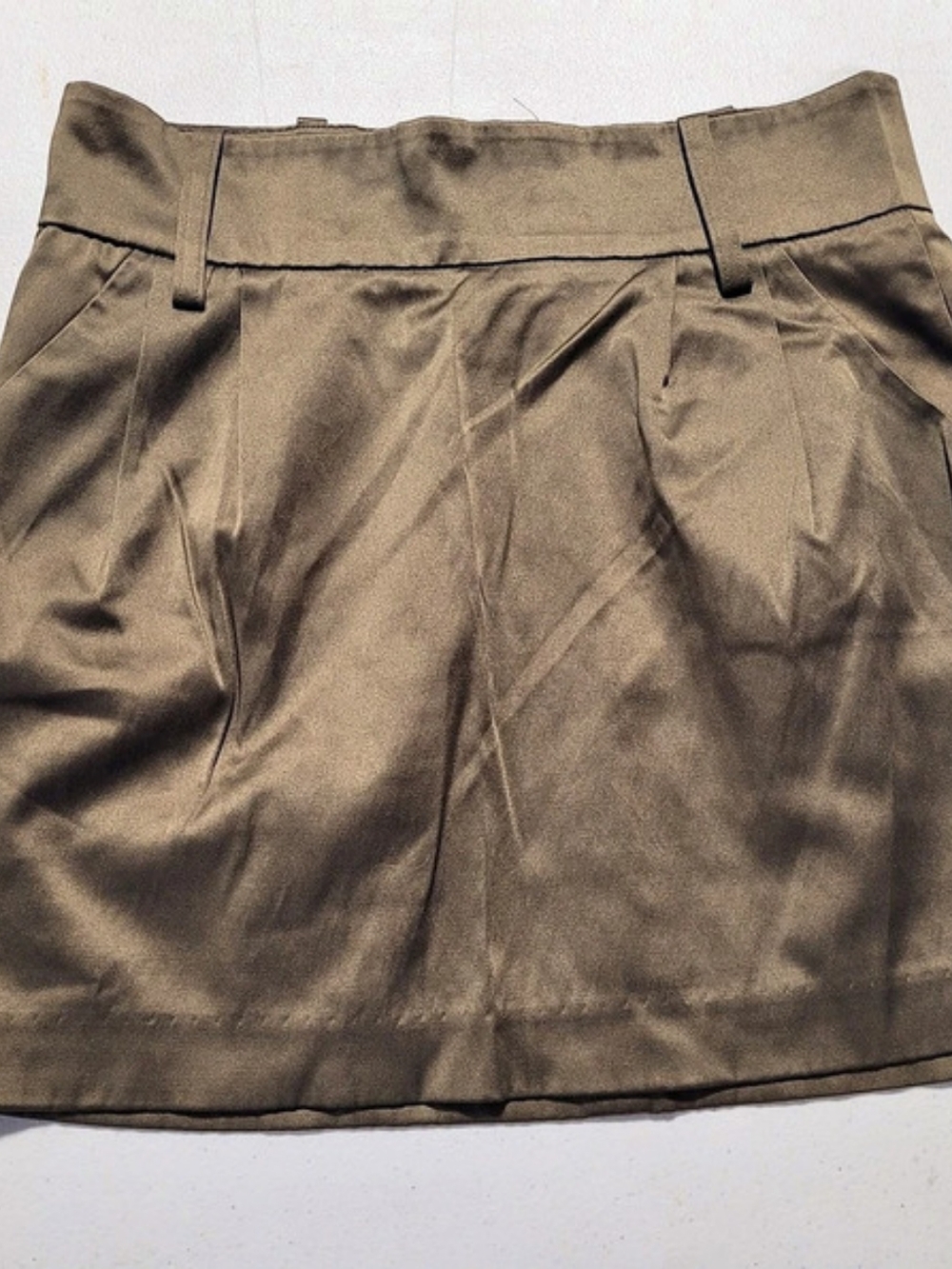 Twenty One Mini Skirt in Brown Size S/P Like New